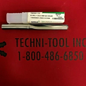 Taladro HP TDG532A11200 11,2 mm refrigerante a través de 5xD 4158366 - Imagen 1 de 1