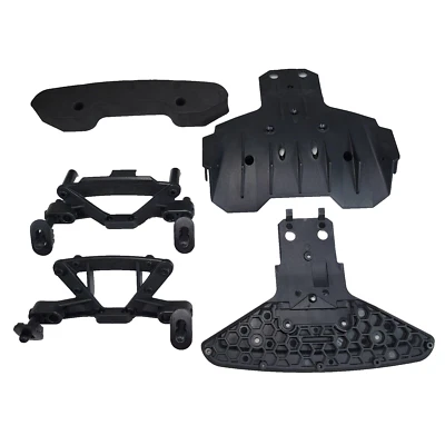 Arrma Infraction 3s BLX para-choques dianteiro e traseiro difusor e postes corporais skid e espuma - Imagem 1 de 4