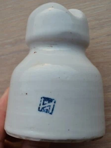 Porcelain Insulator Stamped Soviet Russia Vintage USSR - Picture 1 of 5