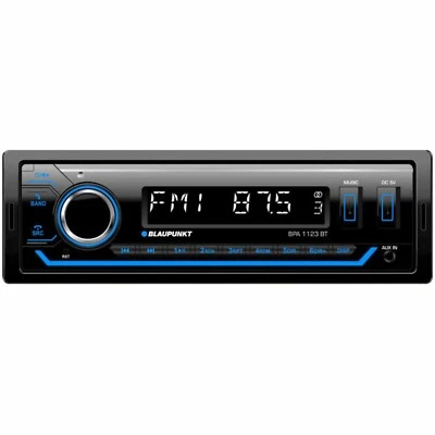 Blaupunkt BPA 1123 BT Car Radio Stereo with Bluetooth USB AUX input multicolour - Image 1 of 4