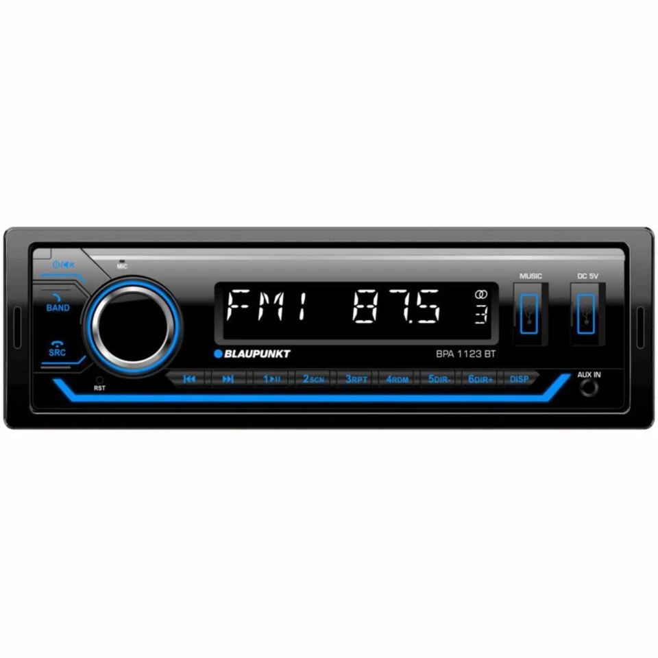 Blaupunkt BPA 1123 BT MP3-Autoradio mit Bluetooth AUX-IN USB - BPA-1123-BT