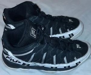 FILA Stackhouse Spaghetti Shoes Mens Hightop Sneaker Sz 10 - Picture 1 of 24