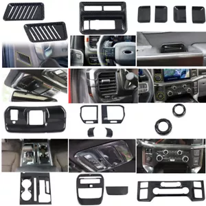 Kit de embellecedores de cubierta de fibra de carbono para Ford F150 F-150 2021-2022 18 piezas - Imagen 1 de 11