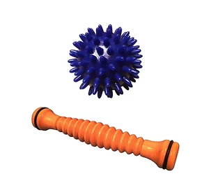 Foot Roller and Porcupine Ball - Wood Foot Massage Roller for Plantar Fasciitis - Picture 1 of 3