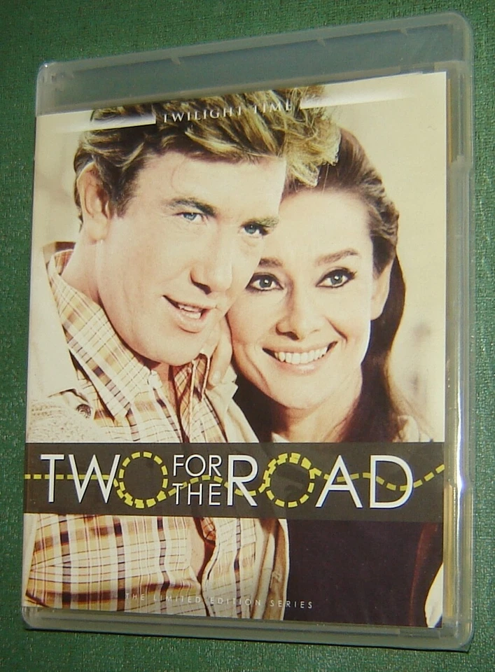 Two for The Road Blu-ray Limited Edition 3000 Twilight Time Audrey Hepburn