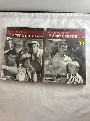 The Andy Griffith Show 6 Full Length Shows Volume 2 Brand New DVDs - Image 1 of 4
