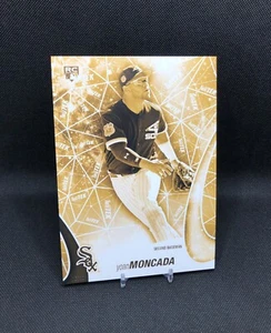 2017 Topps High Tek Yoan Moncada /10 TwiliTEK GOLD 5X7 SSP Rookie Card #TW-YM π - Picture 1 of 24