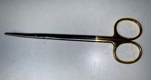 Von Mueller MO 1601-001 Tungsten Carbide 7" Dissecting Scissors Curved Blunt Tip - Picture 1 of 6