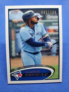 2022 Topps Transcendent VLADIMIR GUERRERO JR. 2012 card #/100 TORONTO BLUE JAYS - Picture 1 of 3