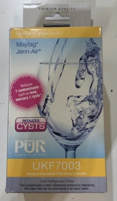 Nuevo filtro de refrigerador OEM UKF7003 (C7) Whirlpool/GenAir/Maytag Foto 1 de 2