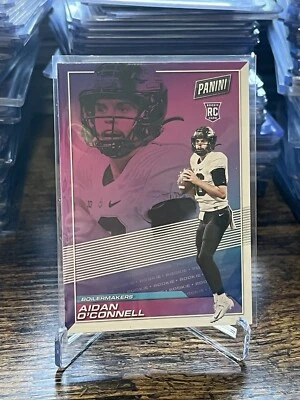 2023 Panini Player of the Day - Rookies #RC14 Aidan O'Connell  (RC) - Image 1 of 2
