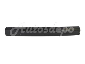 For 1984-96 Jeep Cherokee Front Bumper Center Face Bar Primed Black W/Guard Hole - Picture 1 of 10