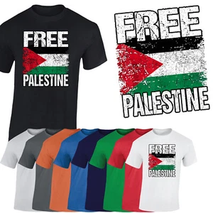 Camiseta Palestina Hombre Novedad Clásica Oración Palestina Top TODAS las Tallas - Imagen 1 de 22