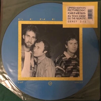 Genesis - In Too Deep - Limited Edition 12” Picture Disc Virgin Records 1986. - Image 1 of 2