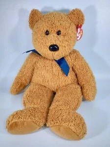 Ty Beanie bambino in pensione orso fuzz raro con etichetta da appendere 1998 anni '90-D - Foto 1 di 4