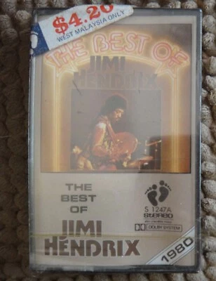 (1130) Malaysia Sealed Cassette Tape - The BEST of JIMI HENDRIX - Image 1 of 2
