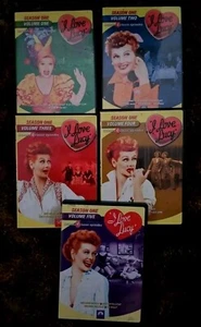 I LOVE LUCY!!! DVD SET. SEASON 1 VOL 1-5 FREE SHIPPING!! - Picture 1 of 3