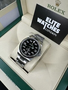 Rolex Air King 126900 2024 Unworn 40mm Stainless Steel Black Dial Full Set - Picture 1 of 24