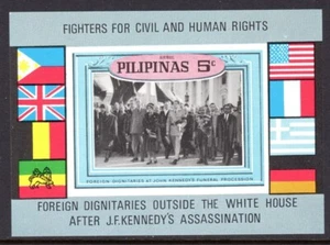 Philippines Michel #Block XIV VF MNH 1968 Unissued John F and Robert Kennedy Sht - Picture 1 of 1
