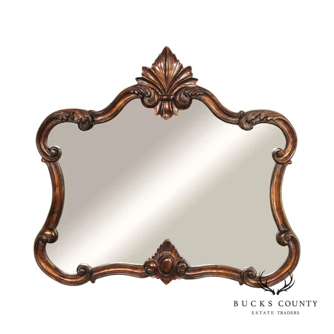 Italian Provincial Style Over-Mantel or Fireplace Mirror Cover