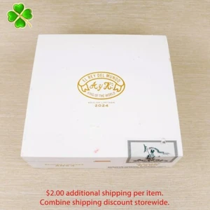 Caja de cigarros de madera El Rey del Mundo 2024 Edición Limitada 6 x 50 7" x 2,25" - Imagen 1 de 12