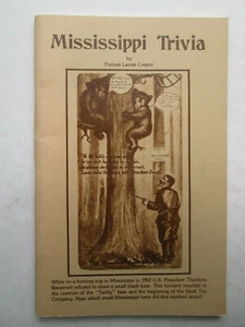 MISSISSIPPI TRIVIA by Forrest Lamar Cooper 1984 Booklet - Picture 1 of 4