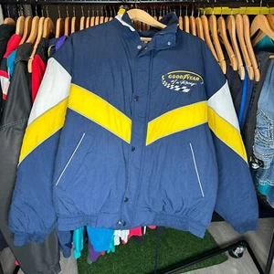 90’s Goodyear racing puffer jacket - Picture 1 of 5