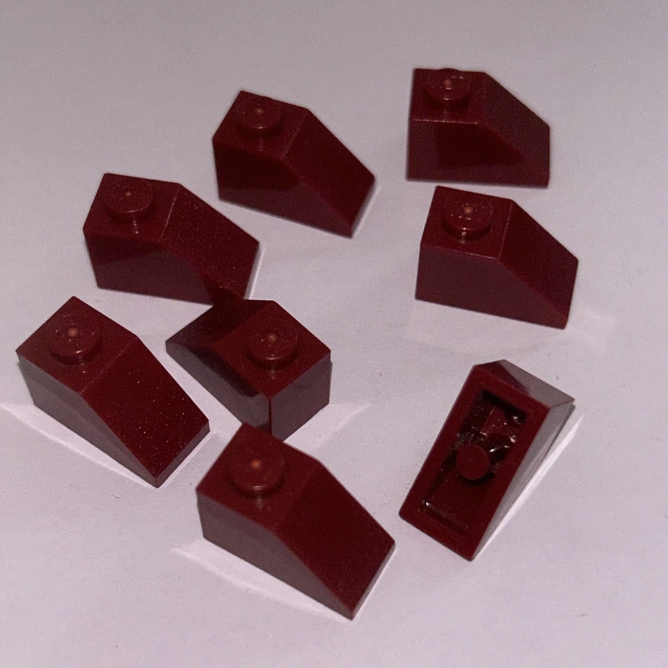 4x 4541526 LEGO® Schrägstein 2 x 1 45° Dunkelrot - Bild 1 von 1