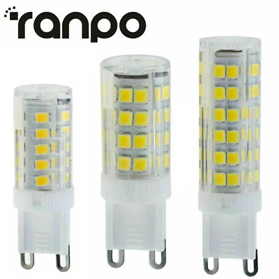 Ceramics G9 220V 5W 8W 12W LED Capsule Light Bulb 2835 SMD High Brightness Lamps - Image 1 of 4