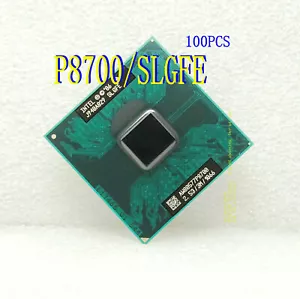 100PCS Intel Core 2 P8700 (SLGFE Dual Core 3M Cache 2.53 GHz 1066MHz Notebook - Picture 1 of 9