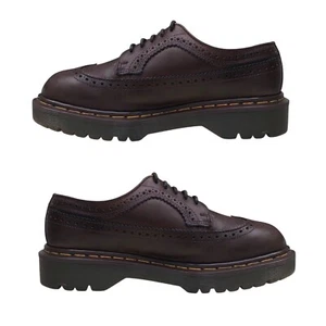 DR DOC MARTENS VINTAGE PLATFORM - 90’s Y2K Chunky Grunge Punk Brogue Deadstock - Picture 1 of 20
