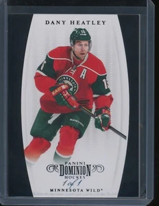 2012 Panini Dominion Dany Heatley #39 Black Parallel 1/1 Minnesota Wild SP - Picture 1 of 2
