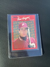 baseball cards 1990 Donruss MVP  Von Hayes #BC-25 “Error”