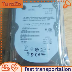 For Laptop Hard Drive Seagate Momentus 160GB IDE 2.5" 5400RPM 8MB HDD - Picture 1 of 3