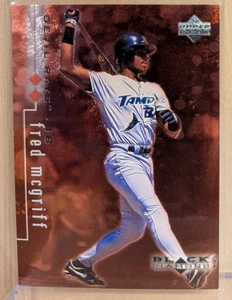 1999 Upper Deck Black Diamond DOUBLE #84 Fred McGriff HOF RARE PARALLEL /3000 - Picture 1 of 2