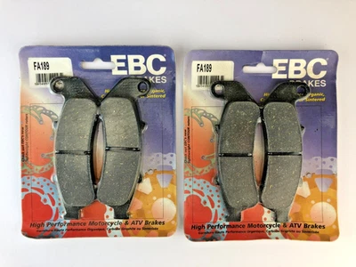 EBC BRAKE PADS FA189 2 PACKS ORGANIC BRAKE PADS HONDA CBR1000 - Image 1 of 4