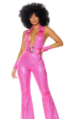 Foxy Lady Sexy Disco Costume - Image 1 of 4