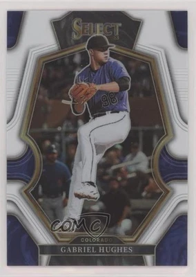 2023 Panini Select Premier Level White Prizm /149 Gabriel Hughes #159 - Image 1 of 2