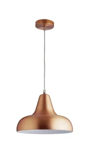 Ceiling Pendant Light Copper Aerial Spun Aluminium Easy Fit Shade Bit SCRATCHES - Picture 1 of 6