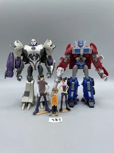 Hasbro Transformers Prime Optimus Prime vs Megatron: Rivalry Reborn TRU Complete - Picture 1 of 11