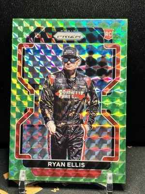 2022 Prizm Racing NASCAR Reactive Green SP #22 Ryan Ellis RC Rookie - Image 1 of 2