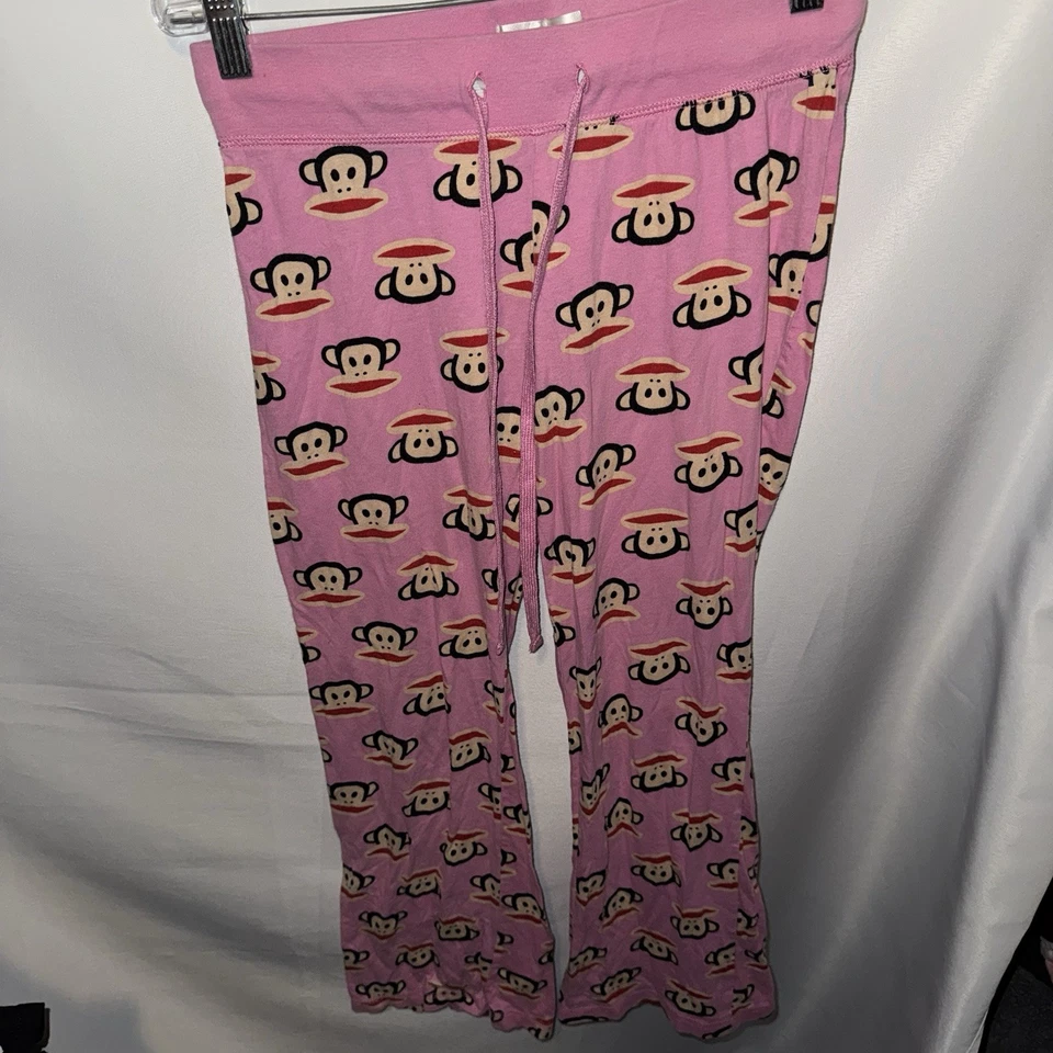 Paul Frank Julius Mono Pijama Pantalones Salón Corbata Corbata Talla XS Rosa Foto 1 de 4