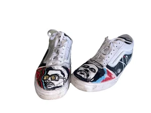 Vans Größe 10 Herren handbemalt The Weekend #SZ maßgeschneidert künstlerisch Sammlerstück - Bild 1 von 8