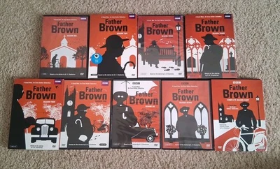 Father Brown Complete Seasons 1-8 DVD Sets BBC Mark Williams  - Image 1 of 2