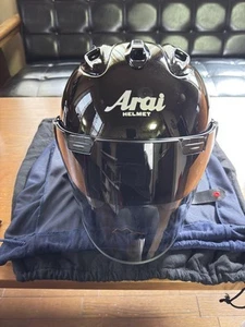 Arai VZ-RAM PLUS Glass Black S Size New Unused Helmet - Picture 1 of 7