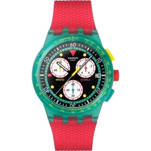 Orologio Swatch Neon Emerald Chrono - SUSG409 - Imagen 1 de 1