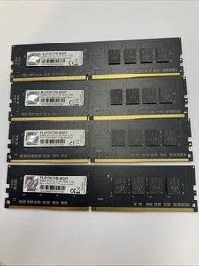 G.SKILL 32GB (4 x 8 GB DDR4) 2133 PC4 17000 RAM (F4-2133C15S-8GNT) - Picture 1 of 2