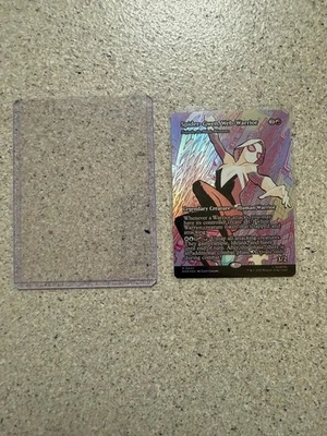 Spider-Gwen, Web-Warrior FOIL Spider-Man Magic The Gathering 0024 M. NM - Image 1 of 4
