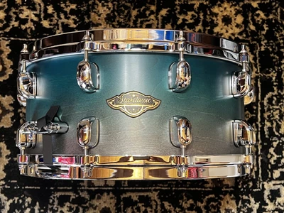 Tama WBSS65-SPF Starclassic Walnut/Birch 14x6.5 Snare Drum - Satin Sapphire Fade - Image 1 of 4