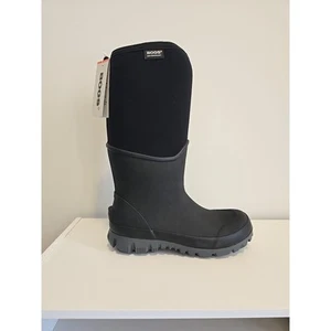 Neu mit Etikett Bogs Arcata Herren hohe Winterstiefel wasserdicht rutschfest schwarz Größe 8 - Bild 1 von 6